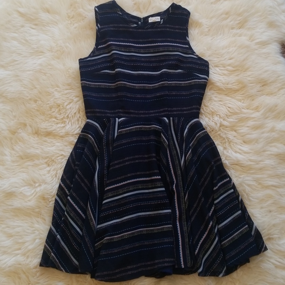 Maison Jules Fit and Flare Dress